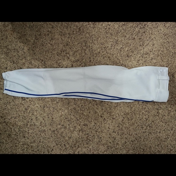Brand New Grey with Blue Piping Tweener Pants - Picture 1 of 4